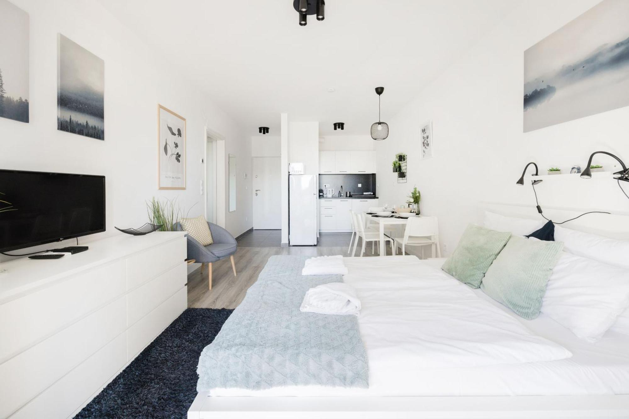 Modern Riverfront Apartment With Free Parking Budapešť Exteriér fotografie